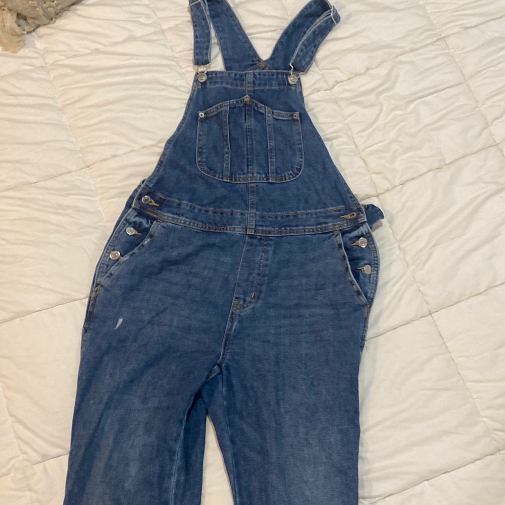Old Navy denim overalls, size 6, brand new